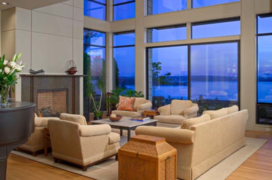 Mid Century Modern Architecture Contemporary Home Decorating Living Room modern home architecture decorating living room