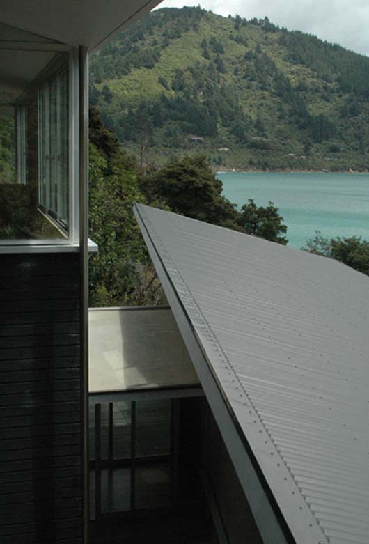 modern vacation home design residential roof