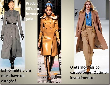 Casacos e Casacões Casacos e Casacões