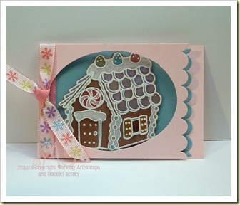 Gingerbread house tag
