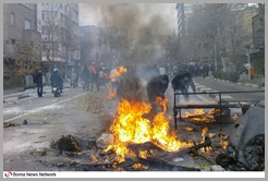 Ashura 2009 burning