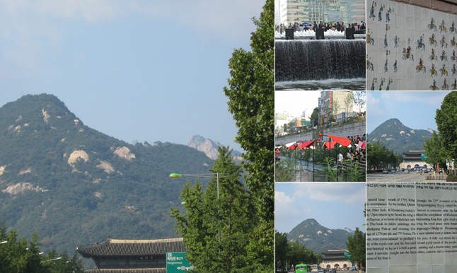 View cheonggyecheon stream