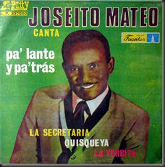 Joseito Mateo, front