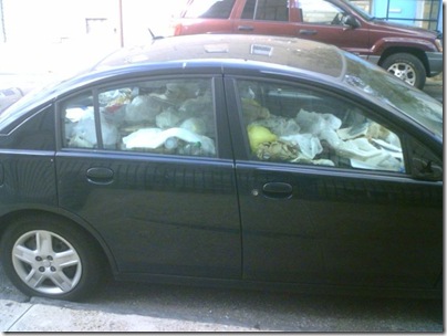 lixo no carro 8