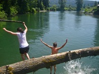 Three Girls Jumping-3