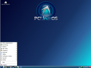 PCLinuxOS con escritorio LXDE