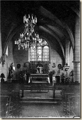 Intérieur de l'église de Recloses Intérieur de l'église de Recloses