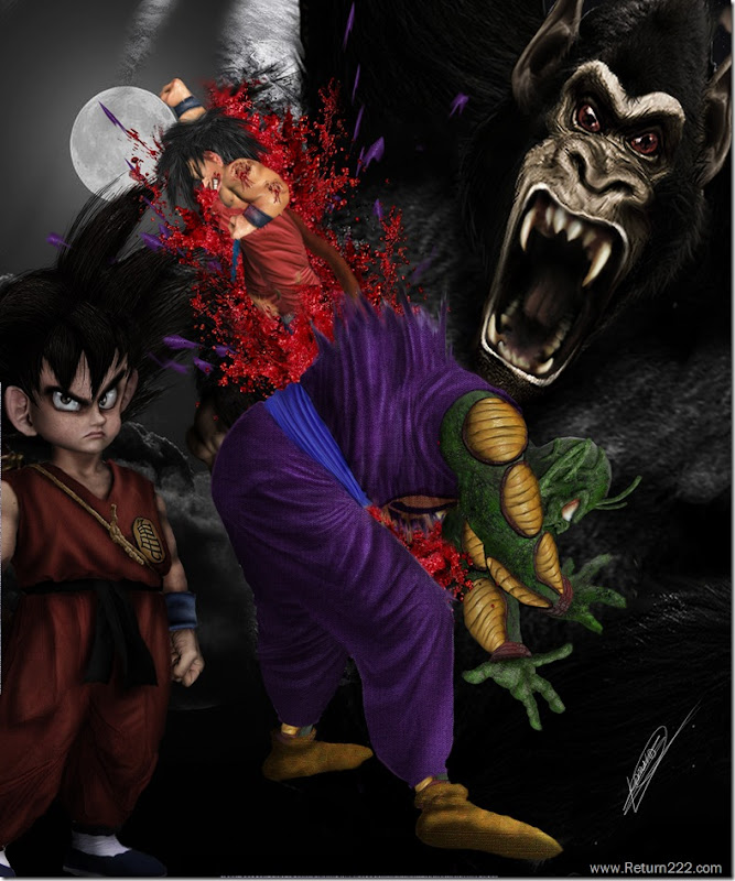 Goku vs Piccolo ozzaru 3