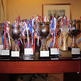 How are we going to get all these trophies home?