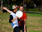 Shin being marked by UK Mike