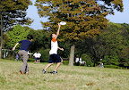 Andy doesn't even need to jump for the high ones