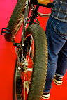 This fat tire bike was popular with demo riders.