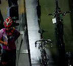 Many cyclists came in full garb to CYCLE MODE international 2008