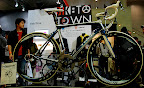 The line to demo ride this very expensive bike was very long.