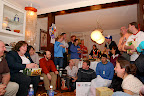 It was quite the gathering at the Foote's, a good 30 people or more