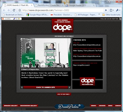 Dope Awards - yes please.