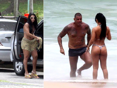 DANI SPERLE E ALEXANDRE FROTA PRAIA 2