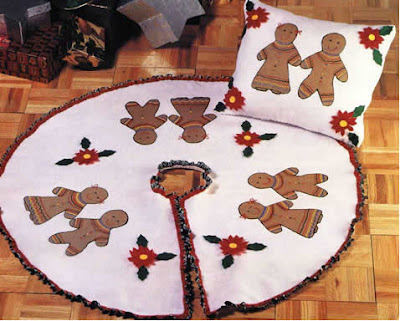 muñeco de navidad en tela