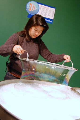 Who wouldnt want to play with a big bubble wand?!