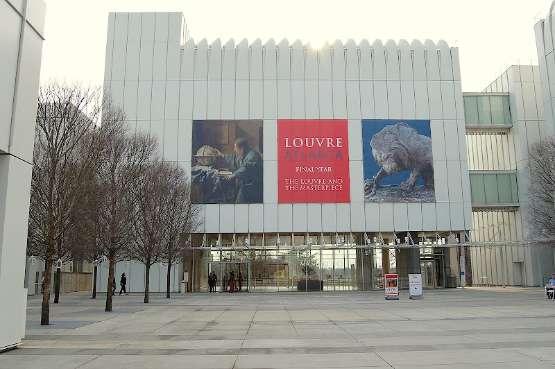 The Louvre was in town.