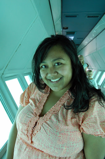 In the submarine that took us to see the underwater view of Maui!