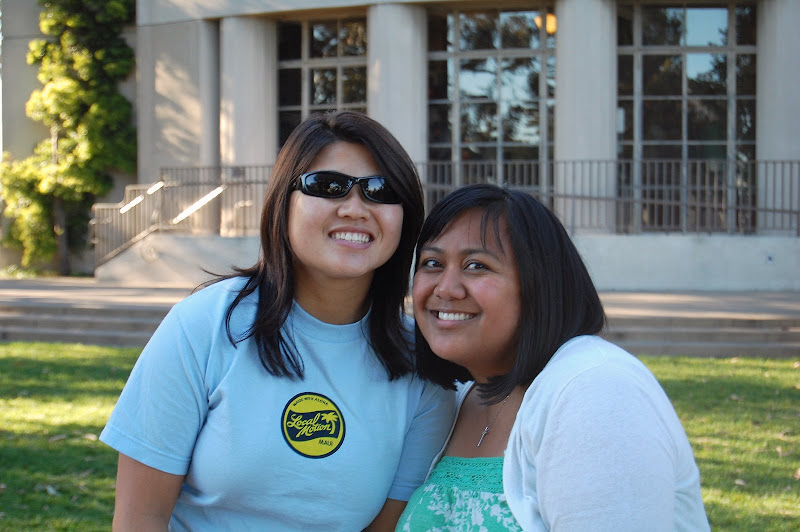 Gloria and I hanging out at Coit Tower.