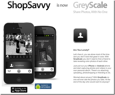GreyScale Screensot April Fools Day 2011 GreyScale Screensot April Fools Day 2011