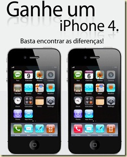 Ganhe um Iphone 4 Totalmente Gratís