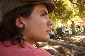 Battling death-hayfever at WOMADelaide - Photo by emily - http://www.blackwoolholiday.com