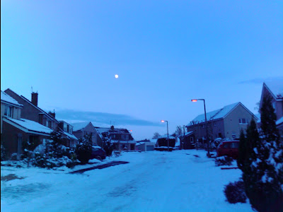 Dumfries in the snow