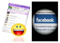 yahoo! messenger vs facebook
