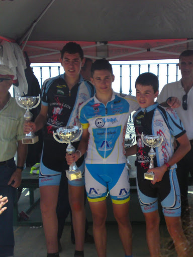 Podium Infantil con Juanma Solano y Daniel Cabrera