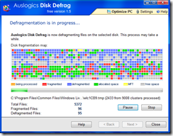 Autologics Disk Defrag