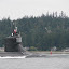 Submarine passing Whisper in Rich Passage Submarine passing Whisper in Rich Passage