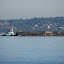 Push tug, view from Blake Island Push tug, view from Blake Island