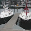 A pair of Potters at the Kingston Marina A pair of Potters at the Kingston Marina