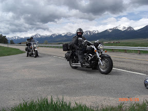 Denver Falcons Ride out of Sangre De Cristo Range
