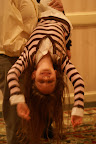 Hannah upside down