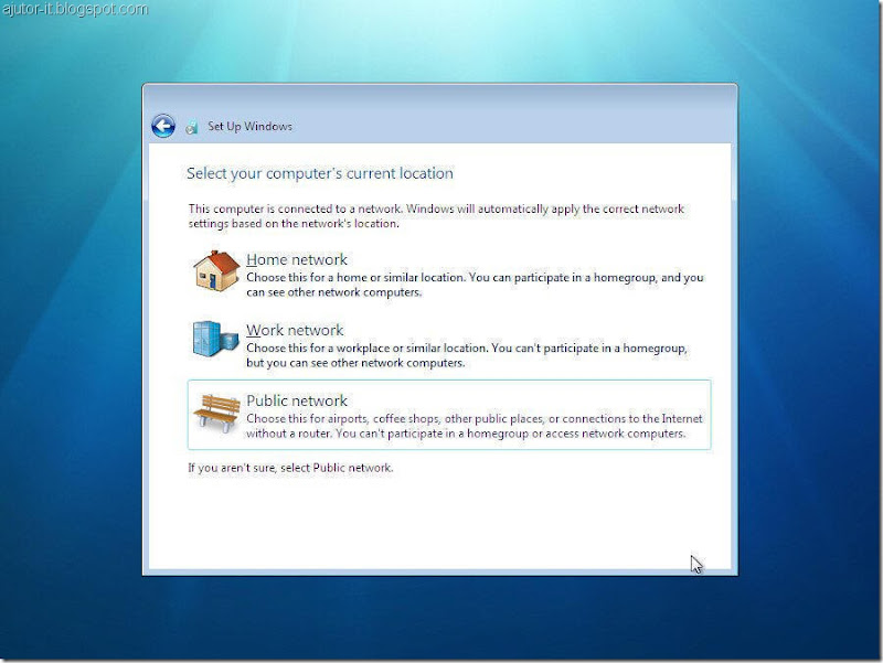 instalare Windows 7, cum instalezi windows 7 modul grafic, tutorial instalare windows 7