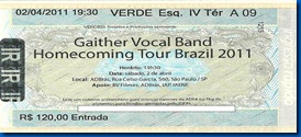 ingresso gaither - charles