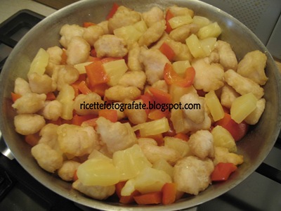 preparazione pollo in salsa agrodolce