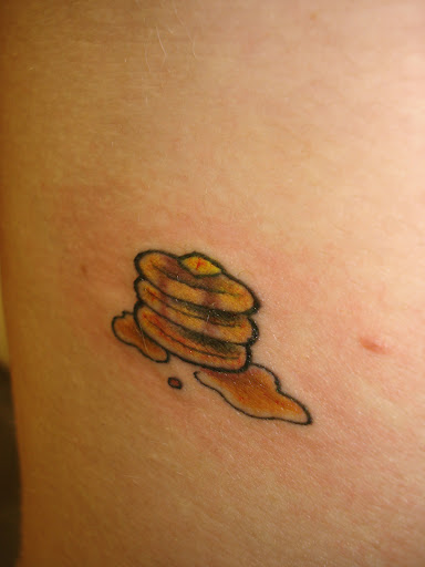 tattoo of pancake