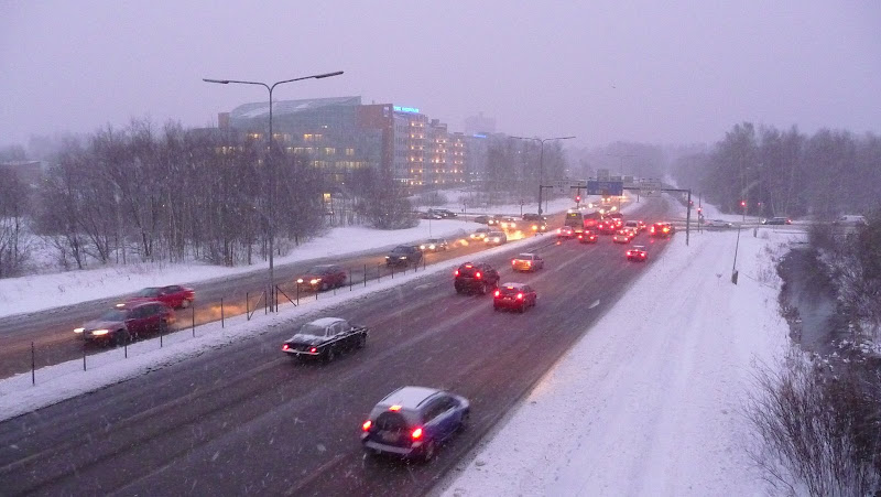 Neige dans Espoo