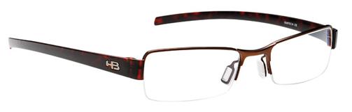 Óculos HB - Armação M821 Modelo incrivelmente fashion na cor marrom da armação M821 da HB