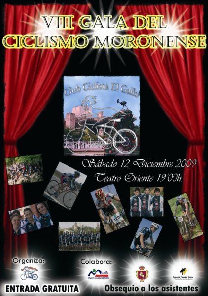 Cartel Gala Del Ciclismo 2009