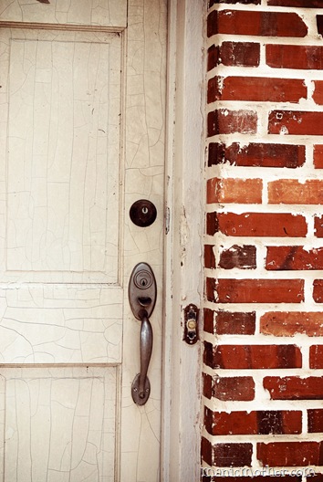 old door brick