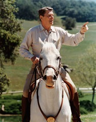 ReaganHorseback