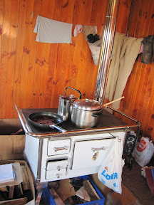 This is what we cook on.. a wood burning stove.