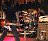 Dave French (Left - Guitar) and Brett Snyder (Right - Drums)