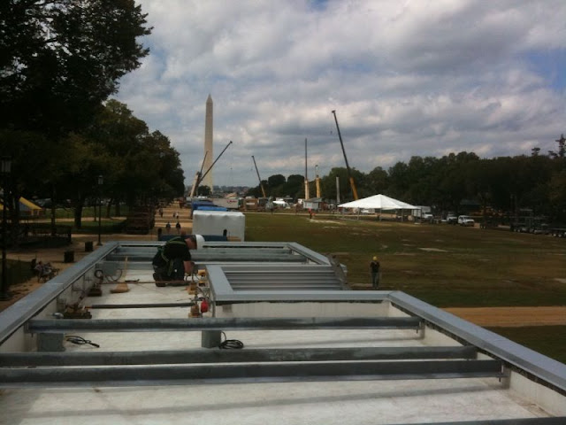 Team members working on the ZEROW despite the wait!